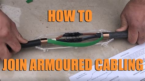 how to use armored electrical